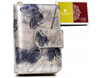 portfel damski w orientacji pionowej ze skóry naturalnej - peterson