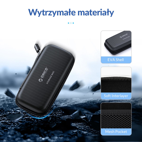 Orico Etui na dysk zewnętrzny M.2, czarne na Arena.pl