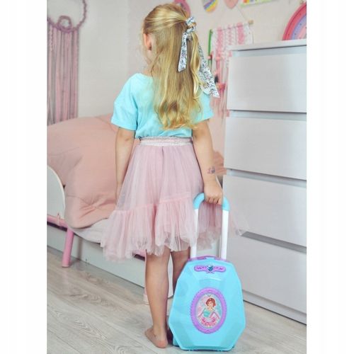 WOOPIE Toaletka dla Dziewczynki 2w1 Salon Piękności w Walizce na Arena.pl