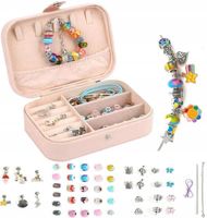 ZESTAW KORALIKÓW DO ROBIENIA BRANSOLETEK do tworzenia bransoletka KOLOROWE