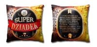 poduszka super dziadek 35x35cm | s48