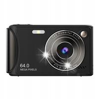 Aparat XREC Q18 Czarny, 64 Mpix, 4k 30