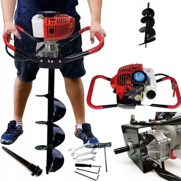 WIERTNICA GLEBOWA ŚWIDER SPALINOWY+ FI 25 CM + 50 zdjęcie 1