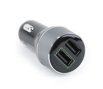 Ładowarka samochodowa 2xUSB/2.1A/czarna na Arena.pl
