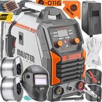 Spawarka INWERTEROWA MIG FLUX MMA TIG migomat 210A SYNERGIA 210 + 2X