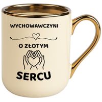 Kubek PREMIUM z dedykacją wyjątkowy elegancki prezent dla WYCHOWAWCZYNI