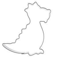 Wykrawacz Dinozaur Foremka do Wykrawania Ciastek Ciasteczek Pierników