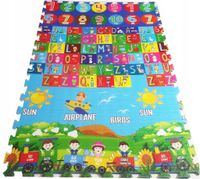 puzzle piankowe 60x60cm x grubość  1cm  xxl 6 arkuszy