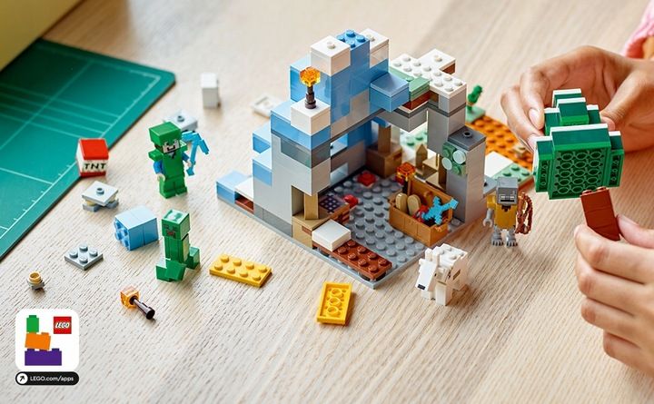LEGO Minecraft 21243 Ośnieżone szczyty zdjęcie 8