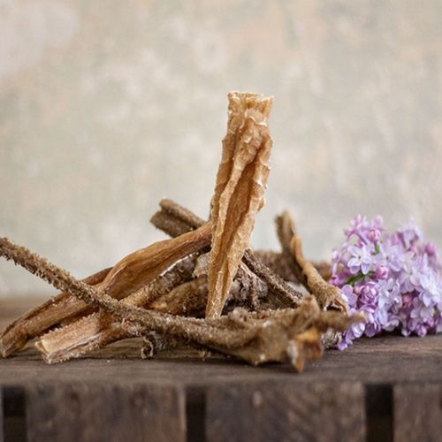 Żwacze kozie 250g | przysmak dla psów z alergią pokarmową I wsparcie trawie na Arena.pl