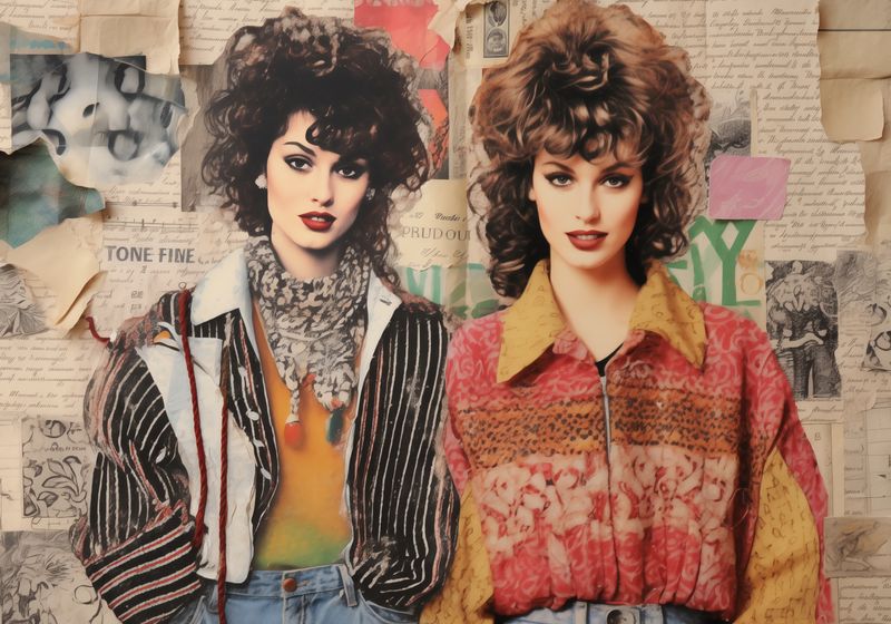 Plakat 100x70cm Ikony Stylu'80 zdjęcie 1