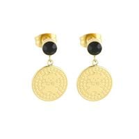 Kolczyki na sztyfcie Misie Blueberry stal nierdzewna