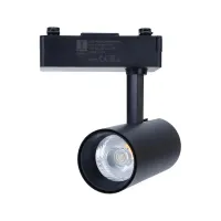 Dwuprzewodowy reflektor LED 10W 4000K 800lm czarny do kuchni