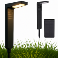lampa solarna 30 led do ogrodu wbijana dekoracja ogrodowa czujnik zmierzchu