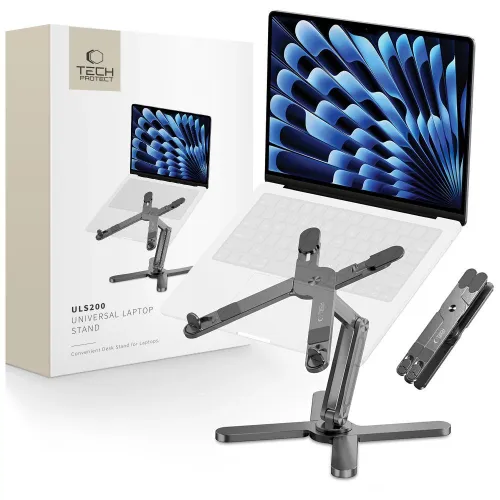Podstawka Tech-Protect ULS200 uniwersalna do laptopów do 16" - szara na Arena.pl