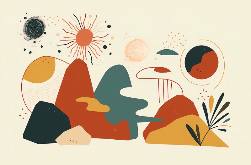 Plakat 91,5x60cm Kosmos Barw zdjęcie 1