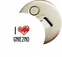 Otwieracz DO PIWA MAGNES PAMIĄTKOWY I LOVE GNIEZNO różne miasta