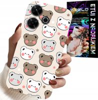 ETUI DO XIAOMI REDMI 13 4G - MIŚ MISIE WZORY DLA NAJMŁODSZYCH + SZKŁO