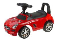 ND24_44 Jeździk Mercedes-Benz CZERWONY