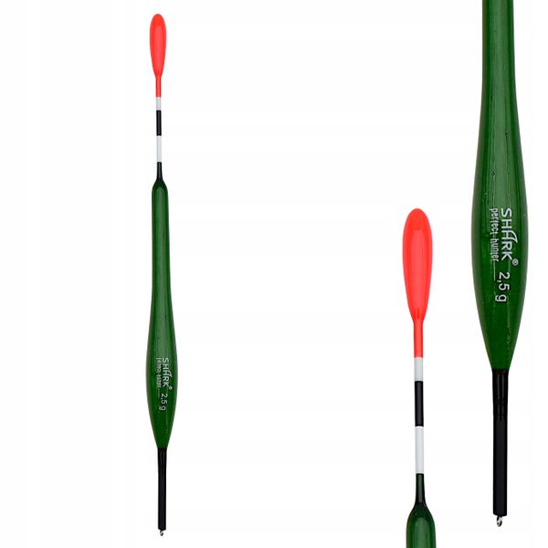 Spławik Przelotowy z BALSY SHARK Perfekt Hunter 2,5 g / 17,5 cm zdjęcie 1
