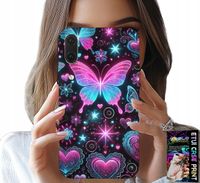 ETUI DO HUAWEI P20 - KOLOROWY MOTYLEK SERCE MODNE WZORY CASE