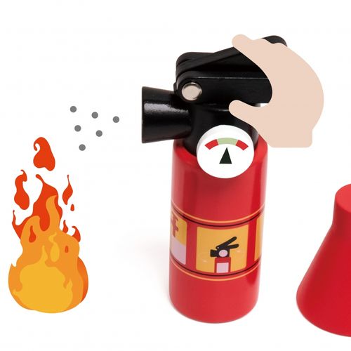 CLASSIC WORLD Little Firefighter Set Costume Tools 8 pcs. na Arena.pl
