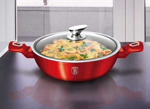 garnek granitowy 28cm berlinger haus red metallic line bh-1263 na Arena.pl