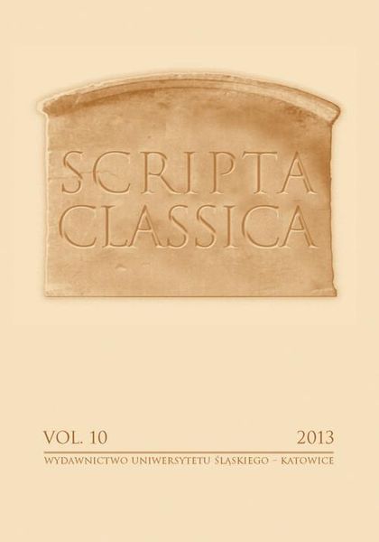 (pdf) Scripta Classica. Vol. 10 zdjęcie 1