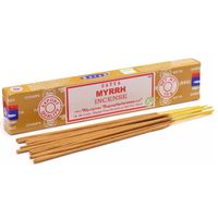 INDYJSKIE KADZIDEŁKA SATYA MIRRA MYRRH 15 G