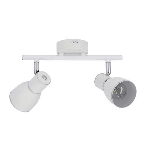 Fido listwa 2x40W E14 biały+chrom na Arena.pl