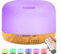 NAWILŻACZ POWIETRZA AROMATERAPIA ZE ŚWIATŁEM LED 300ML DYFUZOR AROMATU