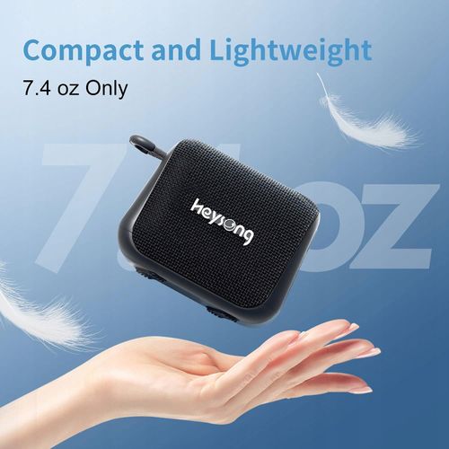 Głośnik przenośny HEYSONG VIBE PRO Bluetooth czarny 5 W na Arena.pl