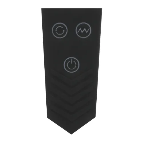 doc johnson robo rimmer x - wibrujący plug z funkcją rotacji, czarny na Arena.pl