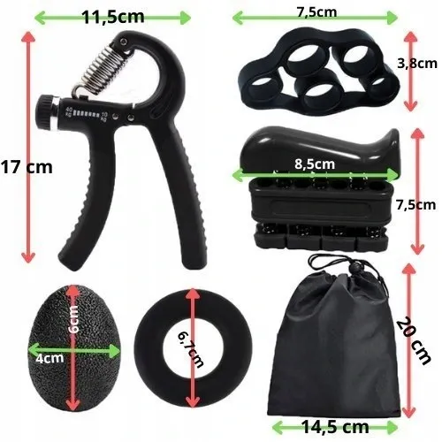 ŚCISKACZ DO RĄK TRENER DŁONI PALCÓW ZESTAW REHABILITACJYJNY REGULACJA na Arena.pl