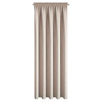 Zasłona gotowa 140x270 LEYA beżowa styl eko taśma