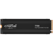 crucial t700, 4tb, pcie gen5 nvme m.2 ssd, radiator