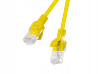 Patchcord Lanberg UTP kat.6 1,5m żółty