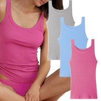 Cottonik top damski niebieski na ramiączkach rozmiar S/M