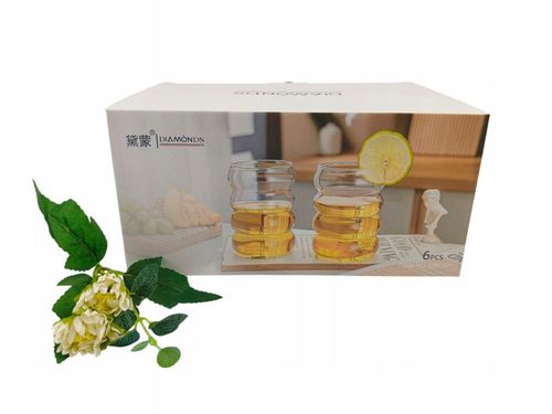 Szklanki na Soki / Napoje BUBBLE 6 sztuk T043 na Arena.pl