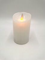 DEKORACYJNA świeca led z RUCHOMYM PŁOMIENIEM świeczka wkład baterie