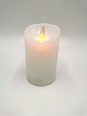 DEKORACYJNA świeca led z RUCHOMYM PŁOMIENIEM świeczka wkład baterie