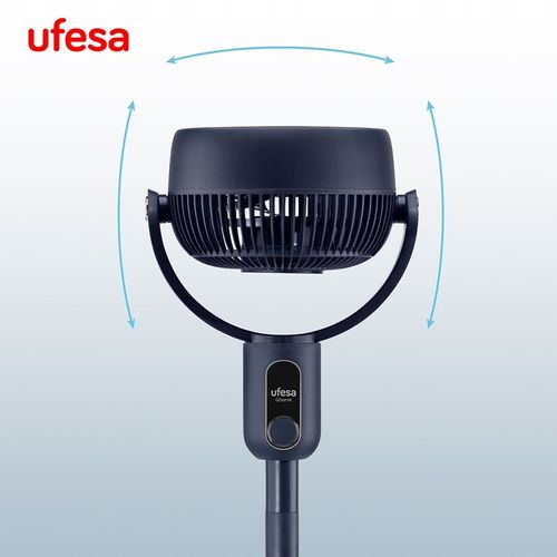 WENTYLATOR STOJĄCY UFESA CYRKULATOR OSCYLACJA 3D 3 TRYBY 50W TIMER PILOT na Arena.pl