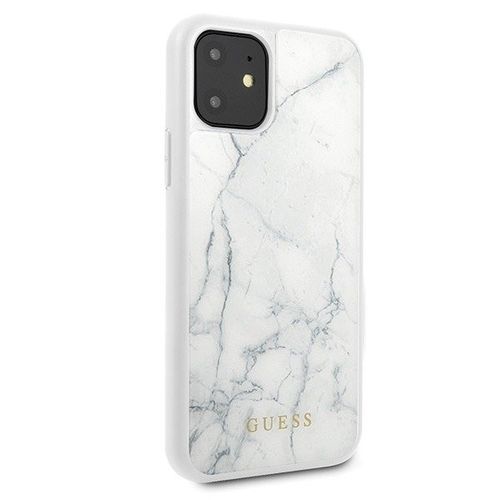 Etui Case GUESS MARBLE CASE IPHONE 11 BIAŁY na Arena.pl