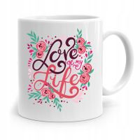 Kubek Prezent Dla Dziewczyny Love Of My Life Z Nadrukiem Ze Zdjęciem