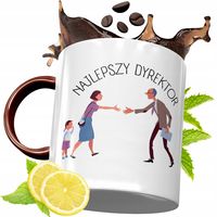 Kubek Bordowy Dla Dyrektora Na Urodziny Prezent Z Nadrukiem Ze Zdjęciem