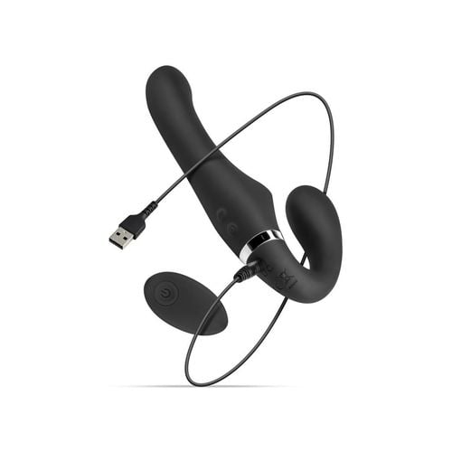 no-parts - avery strapless strap-on vibrating dildo - 22 cm na Arena.pl
