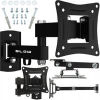 MOCNY UCHWYT ŚCIENNY OBROTOWY WIESZAK DO TV MONITORA 10-32" CALE VESA