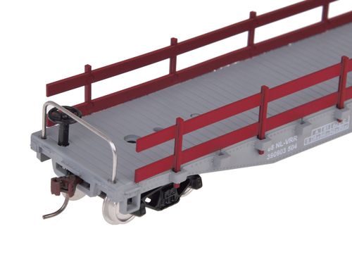 TRANSPORTOWY WAGON  OTWARTY DO KOLEJKI MODEL na Arena.pl