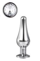 korek analny gleaming love silver pleasure plug s dreamtoys