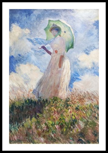 Plakat 40x60cm Suzanne Hoschedé, Monet Vintage do Salonu na Arena.pl